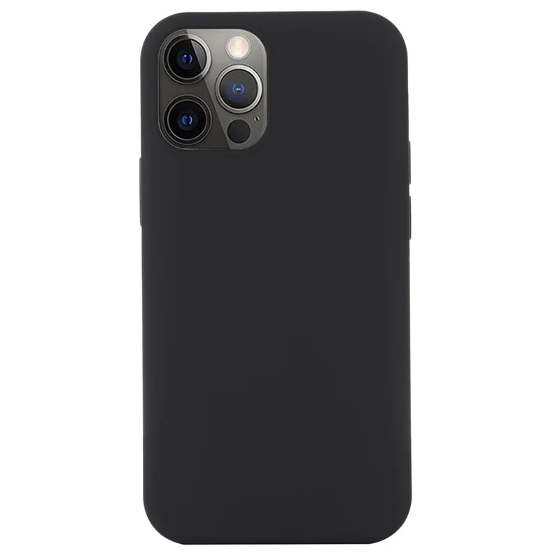 For iPhone 15 Pro Compatible with MagSafe Wireless Charging Phone Case Soft Anti-scratch Silicone Cover - Black - 1