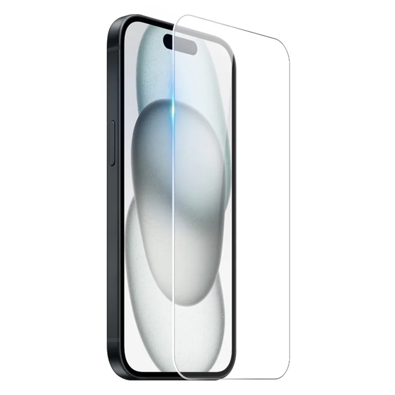 NORTHJO 3 in 1 Clear Case for iPhone 15 Case with HD Tempered Glass Screen Protector / Camera Lens Film - 3