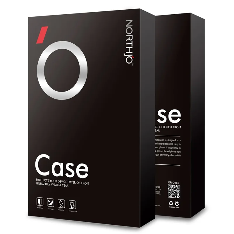 NORTHJO 3 in 1 Clear Case for iPhone 15 Case with HD Tempered Glass Screen Protector / Camera Lens Film - 5
