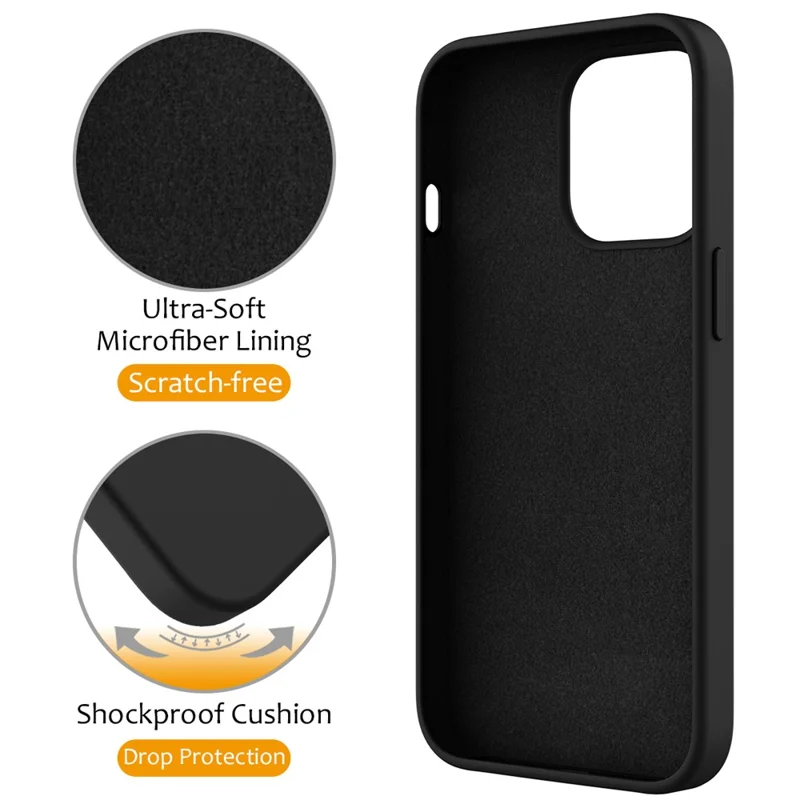 For iPhone 15 Pro Max Kickstand Phone Case Compatible with MagSafe - Black - 4