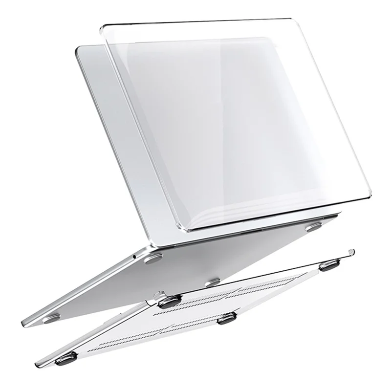 LENTION For Macbook Air 15 inch (2026) A3448 / (2025) A3241 / (2024) A311 / (2023) A2941 Hard PC Case Full Protection Anti-Scratch Laptop Cover - 1