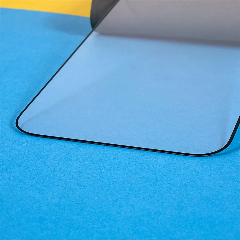 For iPhone 16 Plus Tempered Glass Film Silk Printing Full Screen Protector - 5