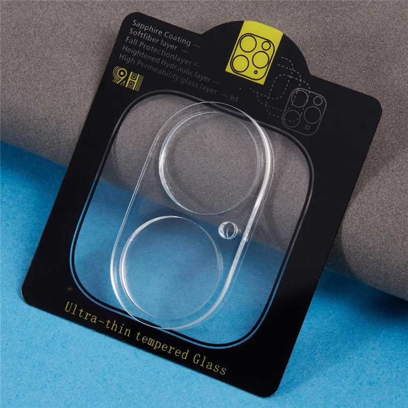 For iPhone 16 / 16 Plus Camera Lens Protector 9H Tempered Glass Back Lens Film - 3