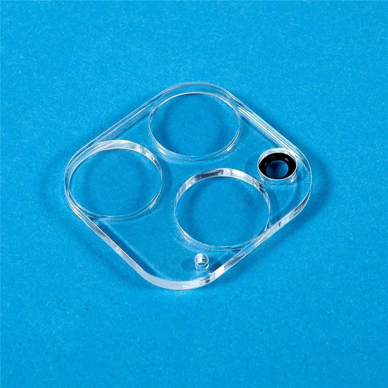 2Pcs For iPhone 16 Pro / 16 Pro Max Camera Lens Protector 3D Arc Edge Tempered Glass Lens Film - 6
