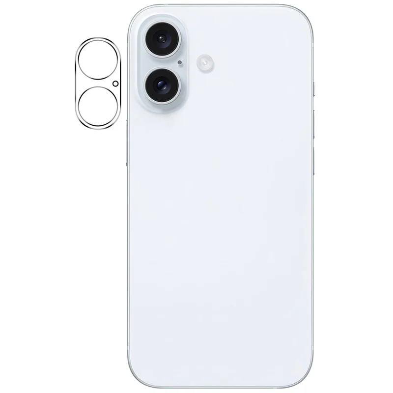 For iPhone 16 Plus / 16 Tempered Glass Camera Lens Protector HD Anti-Scratch Phone Lens Film - 2