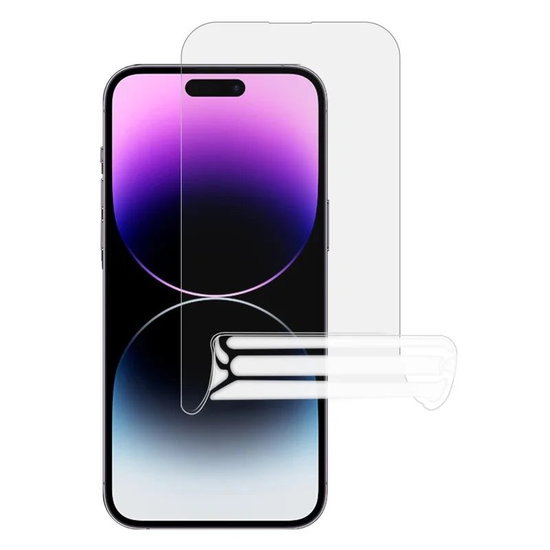 For iPhone 16 Pro HD Clear PET Hydrogel Film Full Coverage Soft Screen Protector - 1