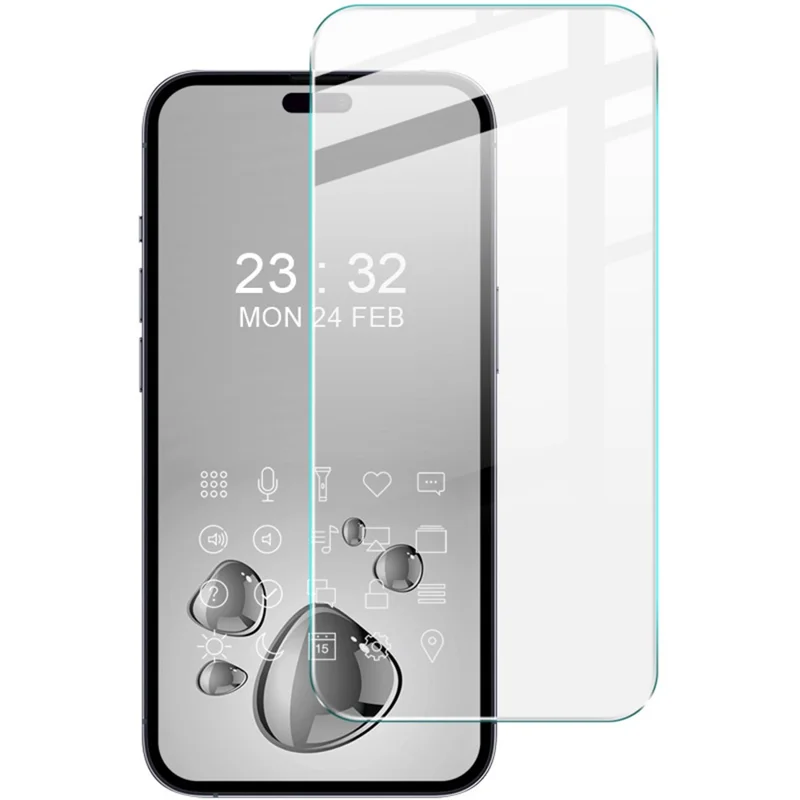 IMAK H Series For iPhone 16 Pro Max Screen Protector Full Glue Tempered Glass Film - 1