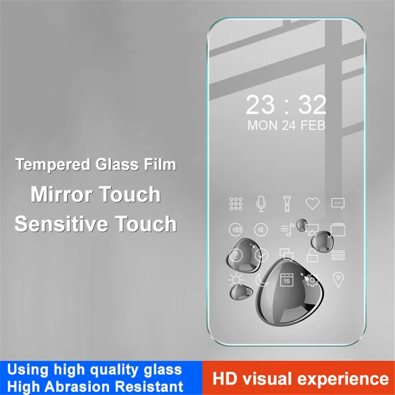 IMAK H Series For iPhone 16 Pro Max Screen Protector Full Glue Tempered Glass Film - 3