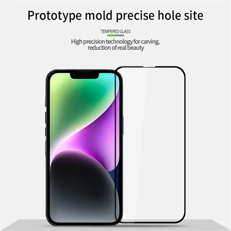 MOFI JK Series-1 for iPhone 17e / 16e Screen Protector Anti-Explosion 9H Hardness Full Cover Screen Film - 7