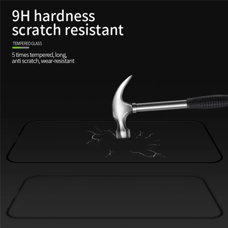 MOFI JK Series-1 for iPhone 17e / 16e Screen Protector Anti-Explosion 9H Hardness Full Cover Screen Film - 8