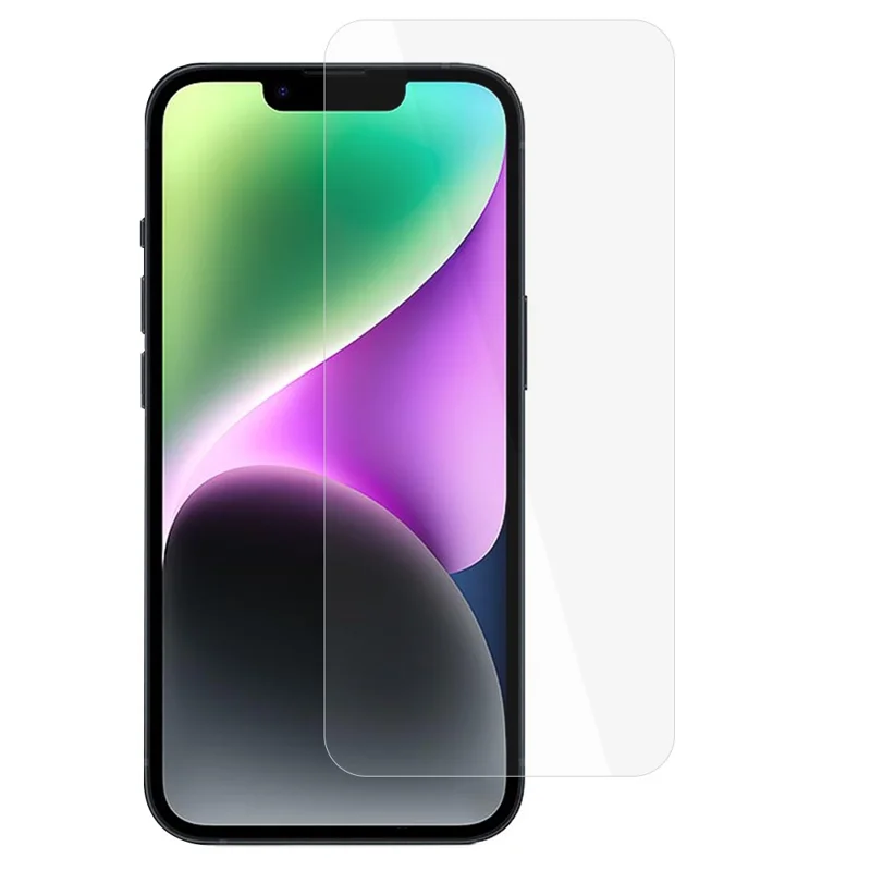 AMORUS For iPhone 17e / 16e Screen Protector 2.5D Arc Edge 9H High Aluminum-Silicon Glass Film - 1