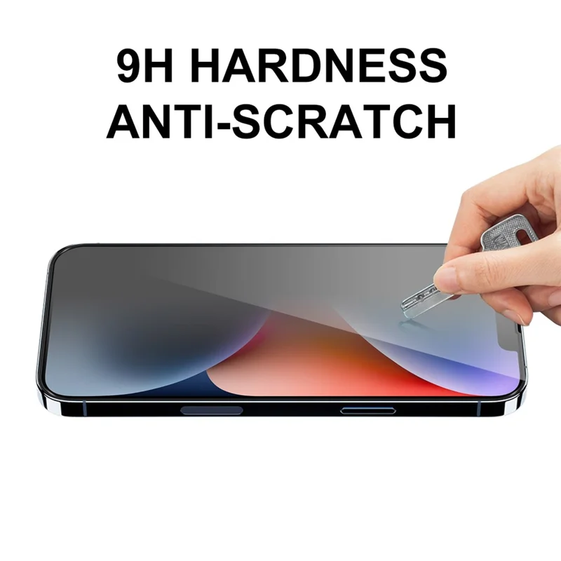 ENKAY HAT PRINCE For iPhone 17e / 16e Privacy Screen Protector 28-degree Anti-Spy Tempered Glass - Black - 6