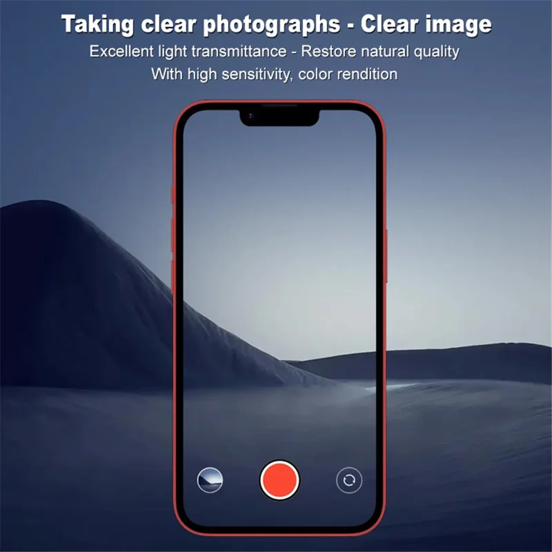 IMAK For iPhone 17e / 16e Tempered Glass Camera Lens Protector + Acrylic Lens Cap - 3