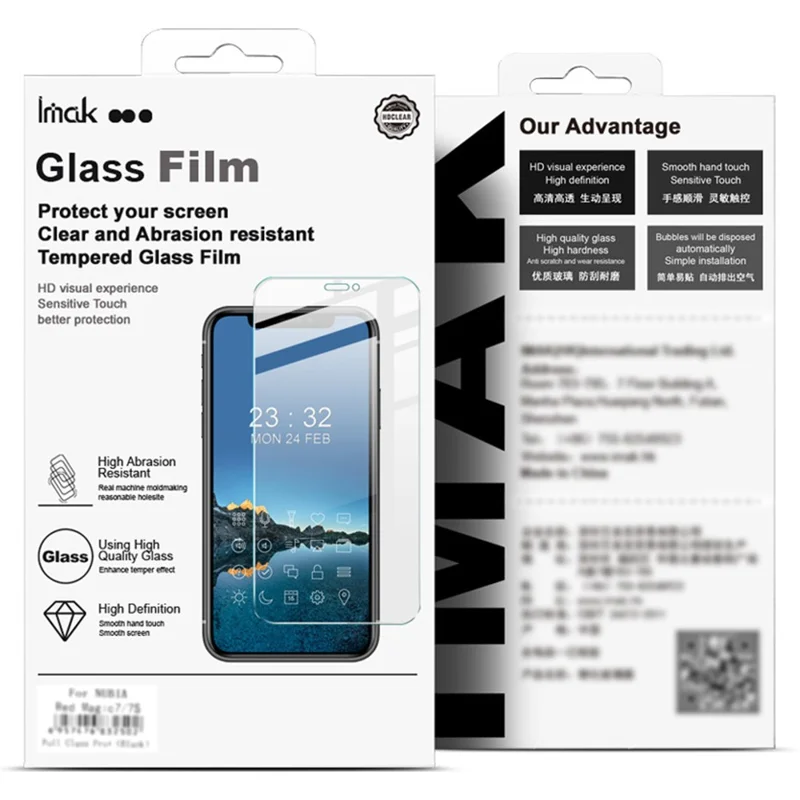 IMAK H Series For iPhone 17e / 16e Tempered Glass Screen Protector Shatter-Proof Protection - 6
