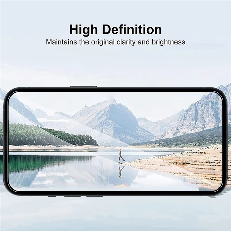 2Pcs For iPhone 17 HD Clear Screen Protector Anti-Explosion 2.5D Arc Edge Tempered Glass Screen Film - 4
