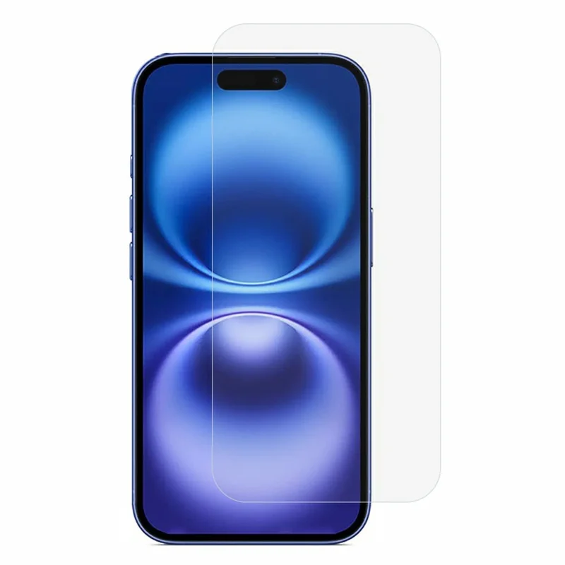AMORUS For iPhone 17 Front Screen Protector 2.5D Arc Edge 9H High Aluminum-Silicon Glass Film - 1