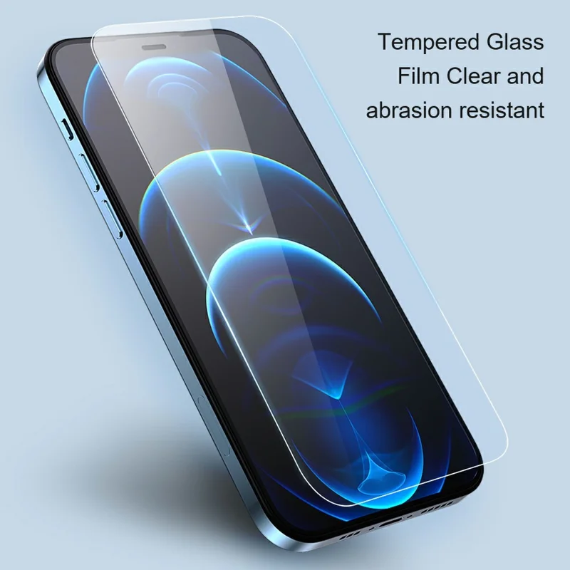 AMORUS For iPhone 17 Pro Front Screen Protector 2.5D Arc Edge 9H High Aluminum-Silicon Glass Film - 7