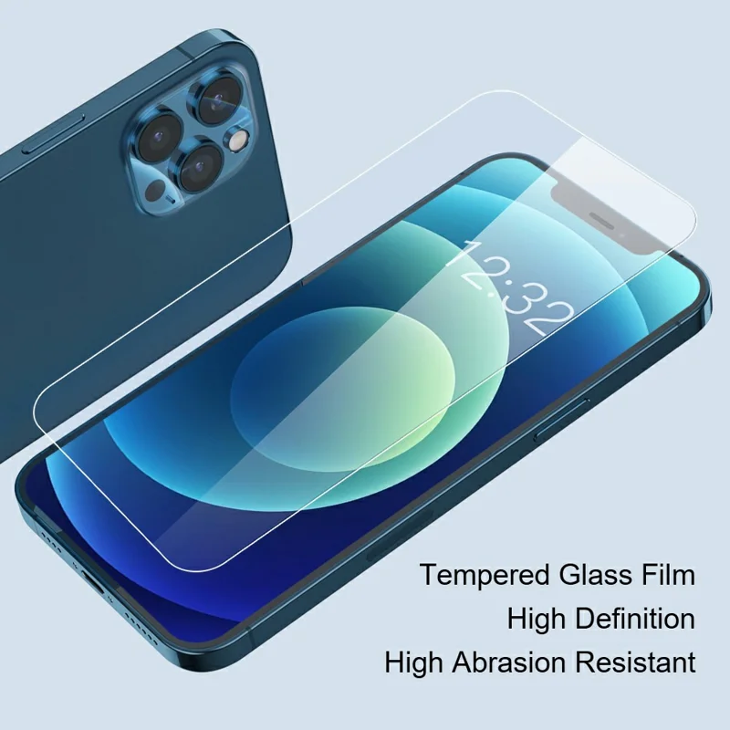 AMORUS For iPhone 17 Pro Front Screen Protector 2.5D Arc Edge 9H High Aluminum-Silicon Glass Film - 8