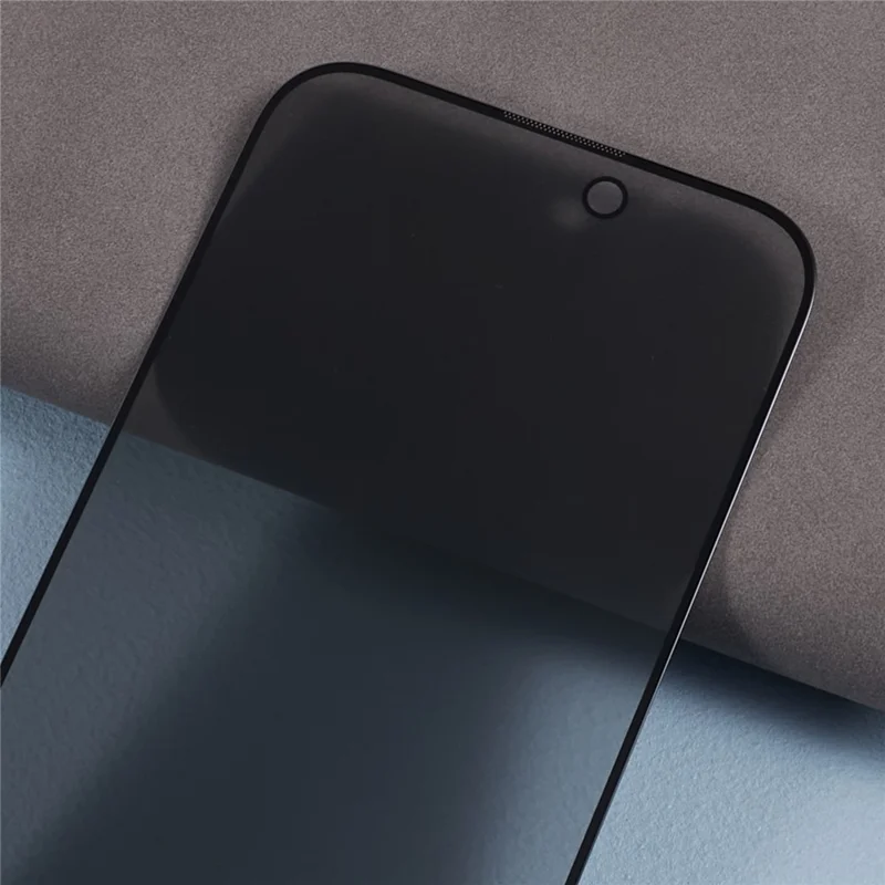 For iPhone Air Anti-Peep Tempered Glass Full Covering Silk Printing Screen Protector - 4