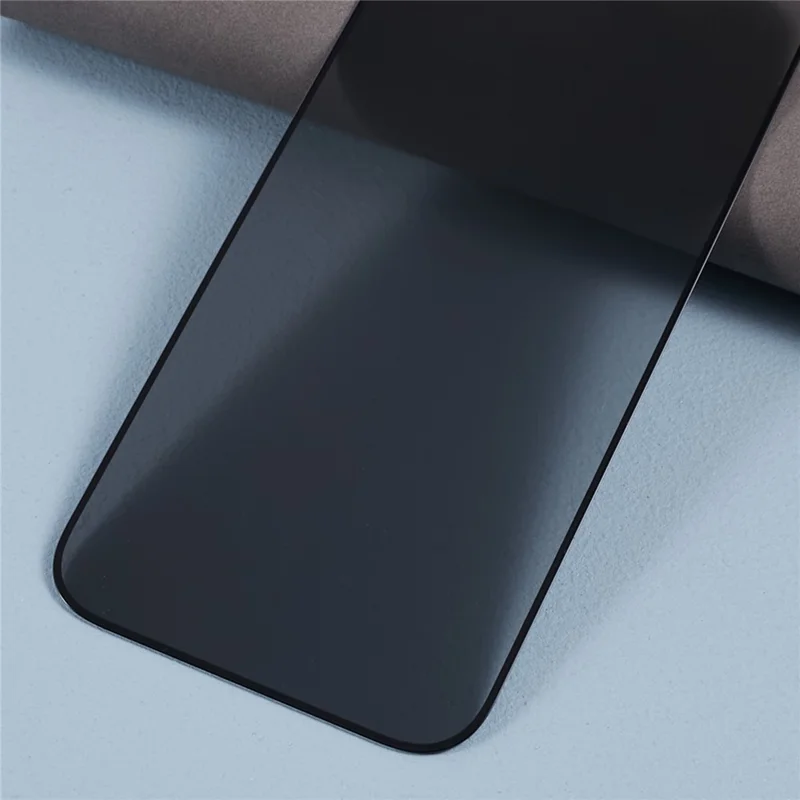 For iPhone Air Anti-Peep Tempered Glass Full Covering Silk Printing Screen Protector - 5