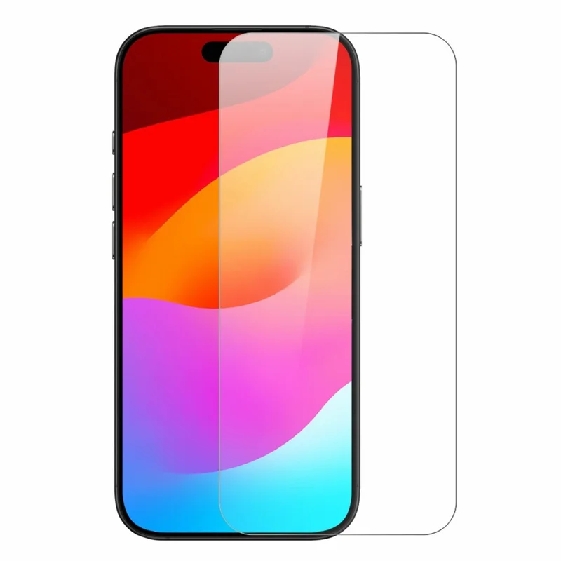 NORTHJO A+ For iPhone 17 Pro Screen Protector Clarity 0.3mm 2.5D Tempered Glass Film - 1