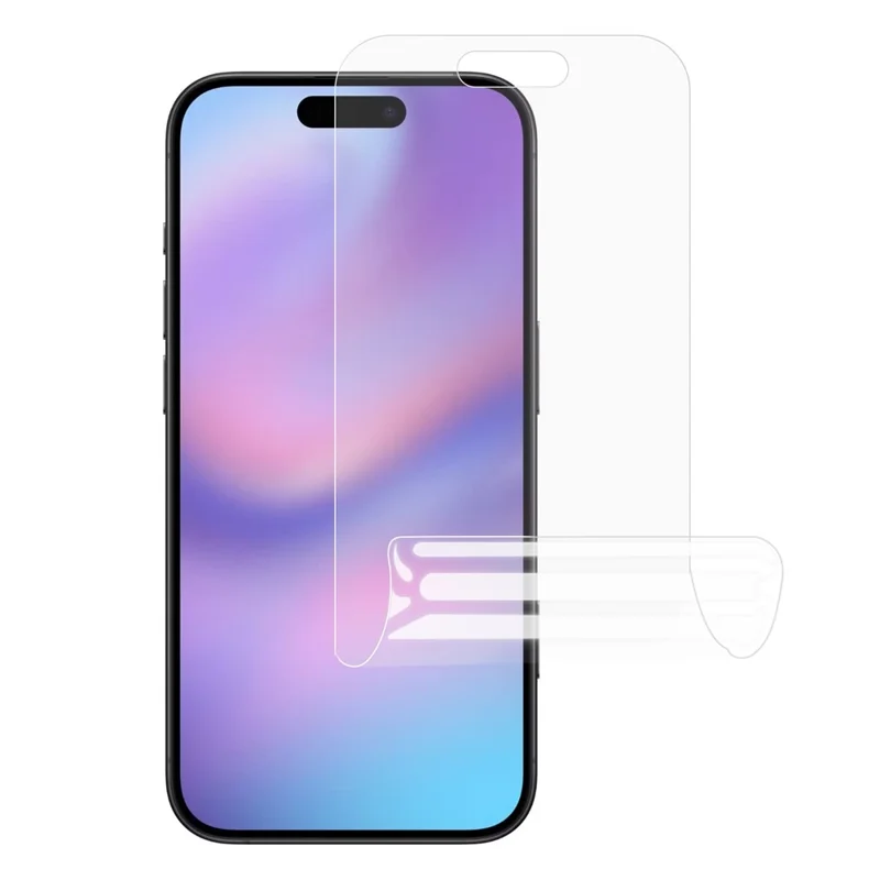 For iPhone 17 Screen Protector Soft Hydrogel TPU Anti Scratch Screen Film - 1