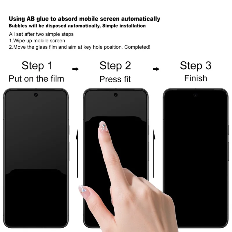 IMAK H Series For iPhone 17 Pro Max Tempered Glass Screen Protector Shatter-Proof Protection - 7