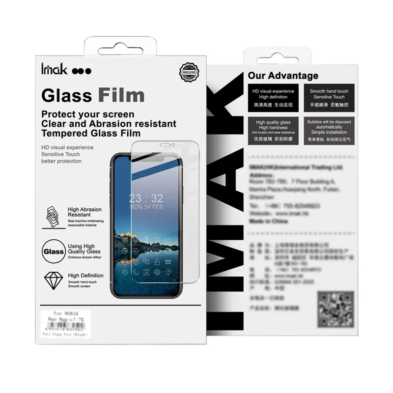 IMAK H Series For iPhone 17 Pro Max Tempered Glass Screen Protector Shatter-Proof Protection - 8