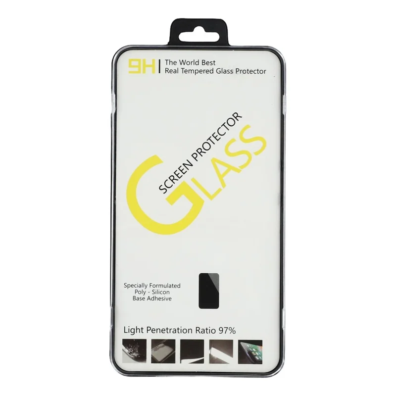 For iPhone 17 Pro Max Screen Protector Silk Printing Full Glue Crystal Clear Tempered Glass Film - 5