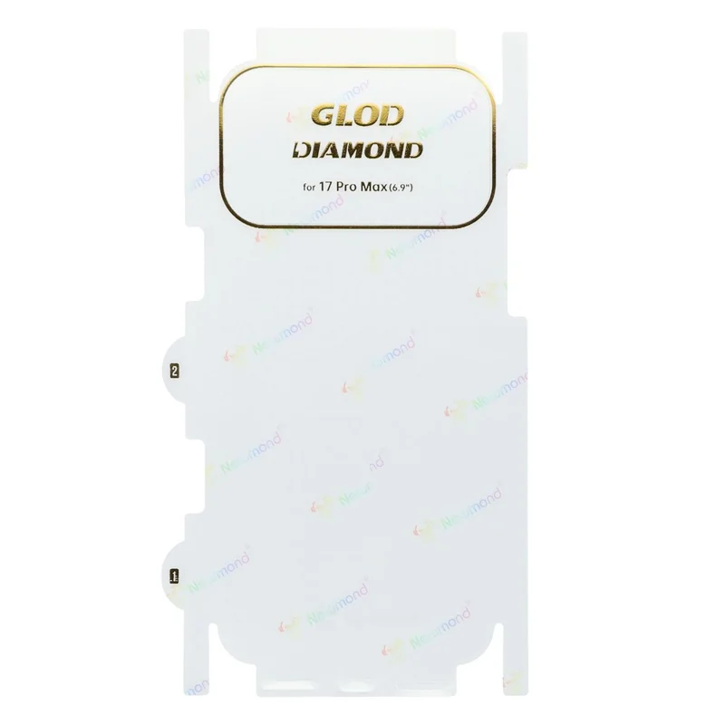For iPhone 17 Pro Max Phone Back Side Protector Full Coverage Soft PET Film - 3