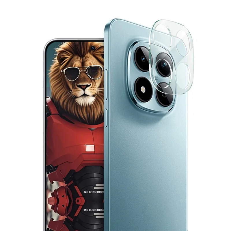 IMAK For Xiaomi Redmi Poco M8 Pro 5G / Note 15 Pro 5G (Global) / Note 15 Pro+ 5G (Global) Tempered Glass Full Coverage Camera Lens Protector + Acrylic Lens Cap - 1