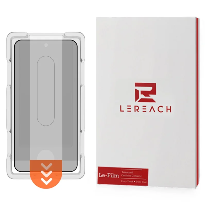 LEREACH For Xiaomi 17T Pro Privacy Tempered Glass Screen Protector 28° Anti-spy Full Cover Film - Black - 1