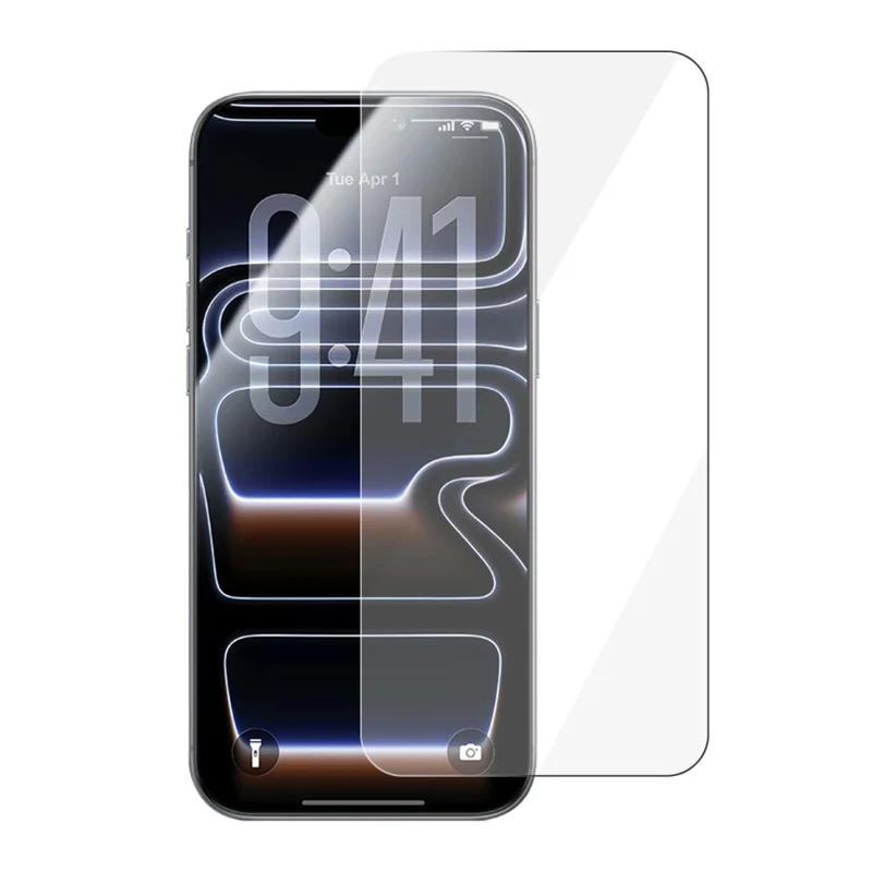 BENKS for iPhone 17 Pro Max Screen Protector Lithium Aluminium-silicon Glass 3D Hot Bending Eye Protection Film - 1