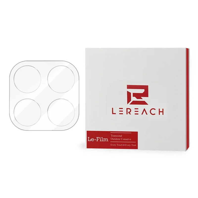LEREACH For Xiaomi 17T Camera Lens Protector 0.3mm Ultra Thin Full Cover Tempered Glass Lens Film - Transparent - 1