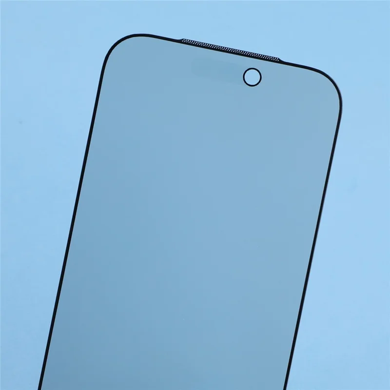 For iPhone 18 Pro Anti-Peep Screen Protector Tempered Glass Film - Black - 5