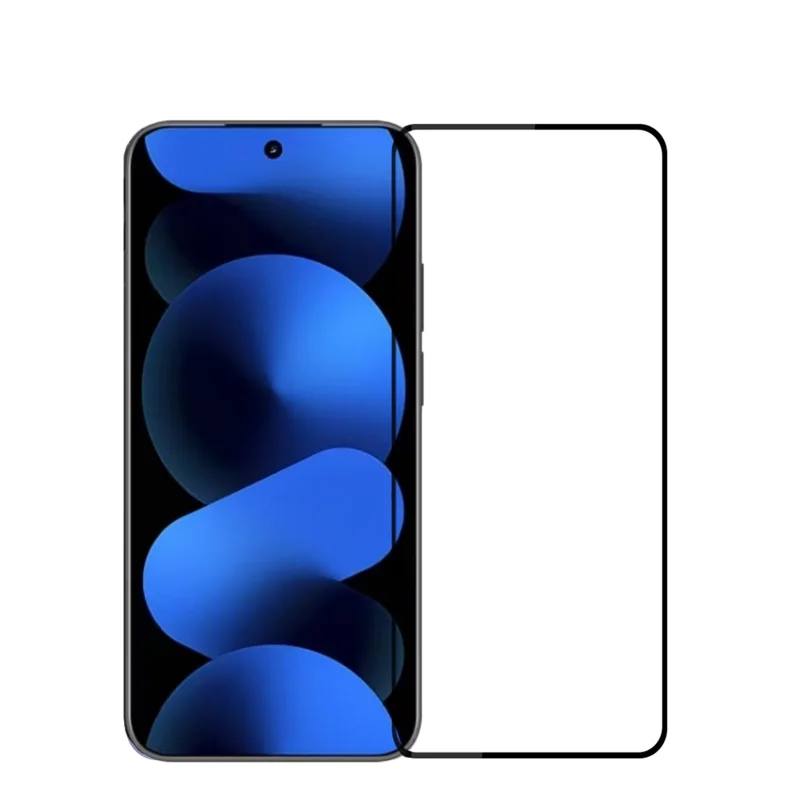 PINWUYO for Huawei nova 16 Pro 5G Tempered Glass Film JK Series-2 9H Full Glue Full Screen Protector - Black - 1