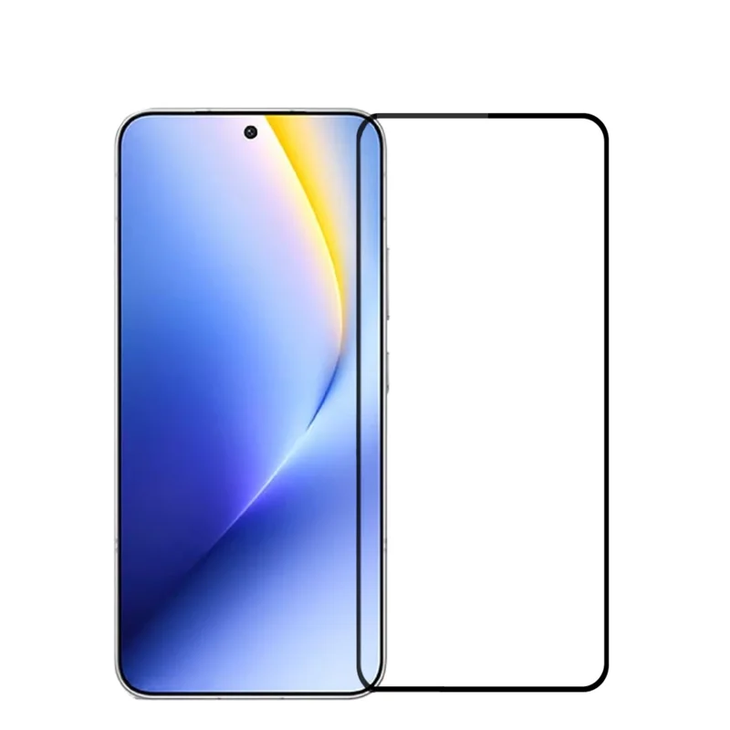 PINWUYO for Honor Win Turbo 5G Tempered Glass Film JK Series-2 9H Full Glue Full Screen Protector - Black - 1