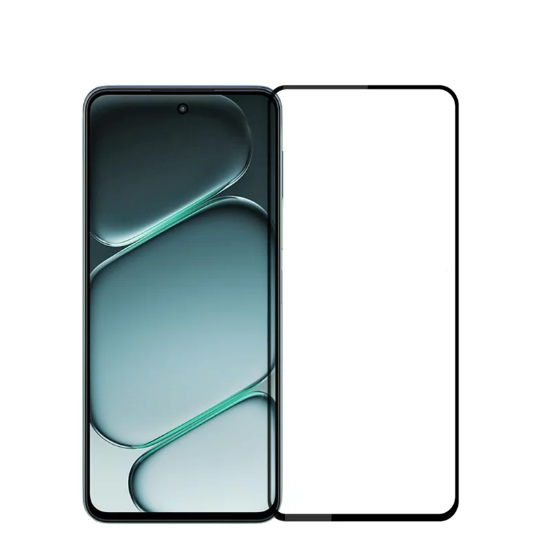 PINWUYO for OnePlus Turbo 6X 5G Tempered Glass Film JK Series-2 9H Full Glue Full Screen Protector - Black - 1
