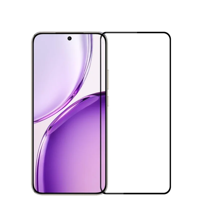 PINWUYO for Honor X70 Pro Max 5G Tempered Glass Film JK Series-2 9H Full Glue Full Screen Protector - Black - 1