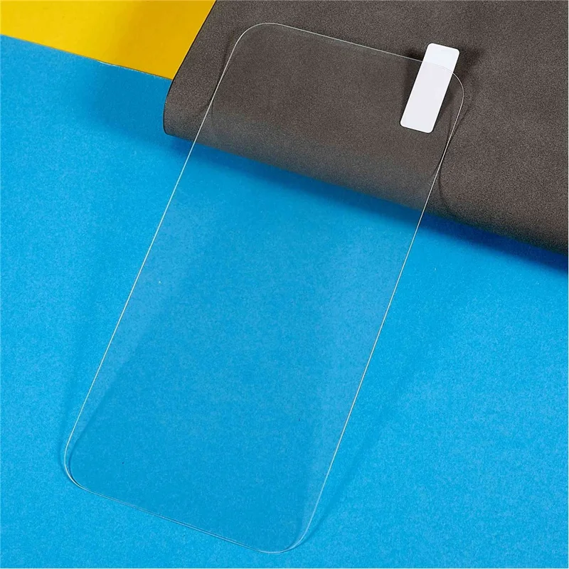 For iPhone 15 Pro Arc Edge Screen Protector 0.3mm HD Anti-explosion Tempered Glass Screen Film - 3
