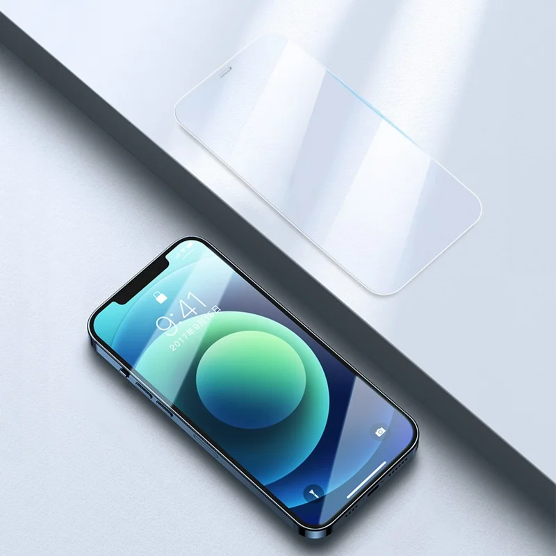 AMORUS For iPhone 15 Pro 2.5D Arc Edge High Aluminum-silicon Glass Film Ultra Clear Phone Screen Protector - 6