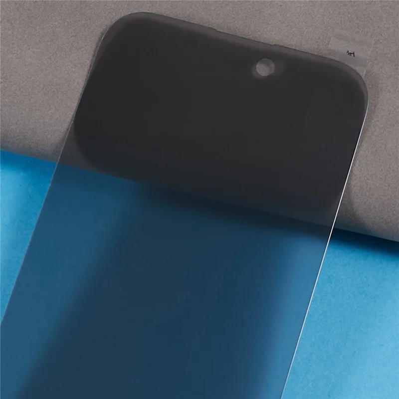 For iPhone 15 Pro Privacy Screen Protector 180-Degree Anti-Spy Tempered Glass Full Coverage Film - 4