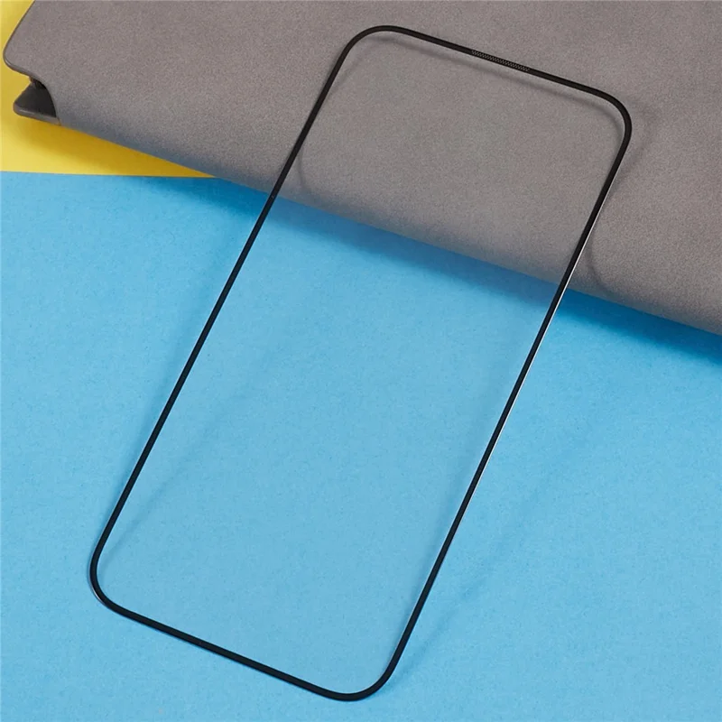 For iPhone 15 Silk Printing Screen Film 20D Tempered Glass Full Glue Complete Screen Covering Protector - 5
