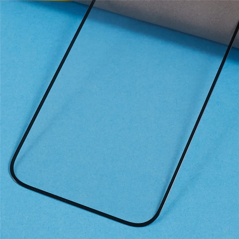 For iPhone 15 Silk Printing Screen Film 20D Tempered Glass Full Glue Complete Screen Covering Protector - 7