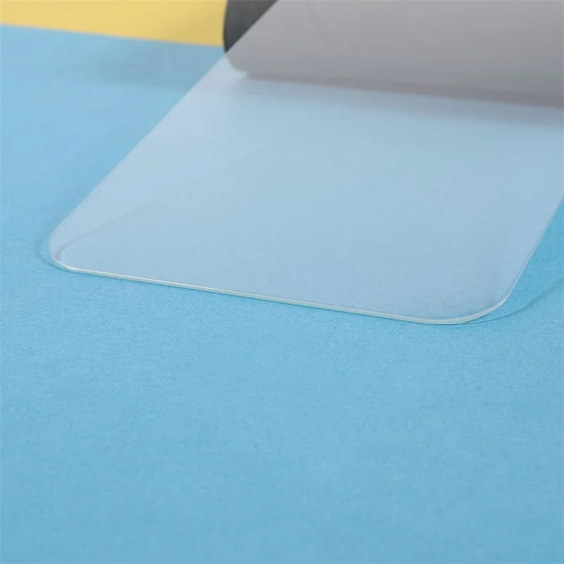 For iPhone 15 Pro Tempered Glass Phone Back Protector 0.3mm Arc Edge HD Clear Back Film - 5