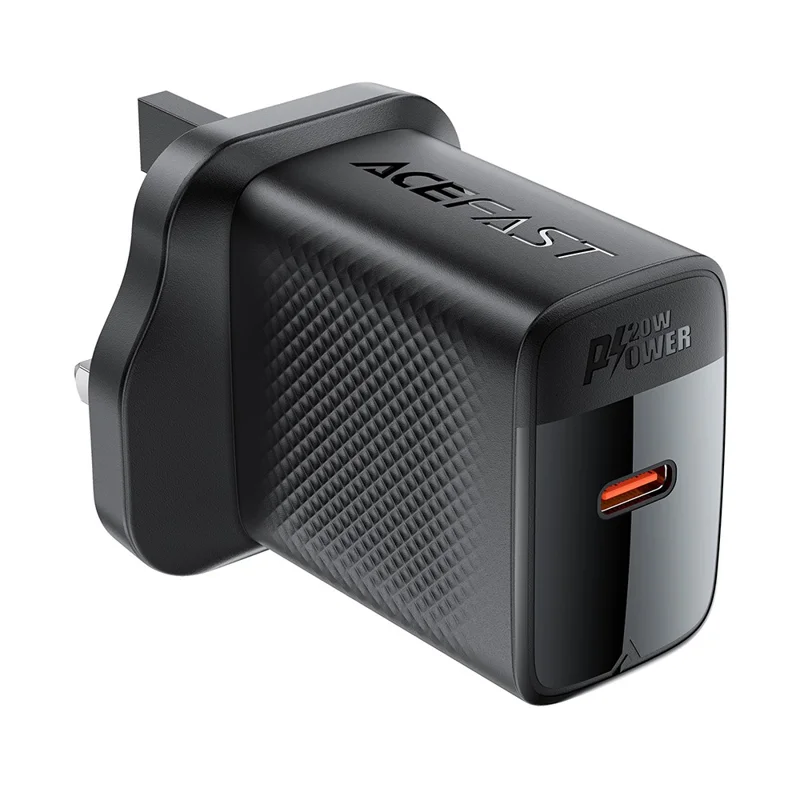 ACEFAST A83 PD 20W Single USB-C GaN Charger Phone Wall Charger Adapter, UK Plug - 1