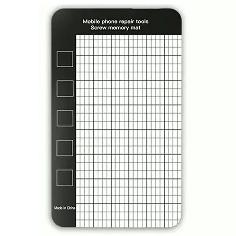 JIAFA 145 x 45mm Magnetic Screw Organizer Mat Memory Pad for Mobile Phone Repair Tools - 1