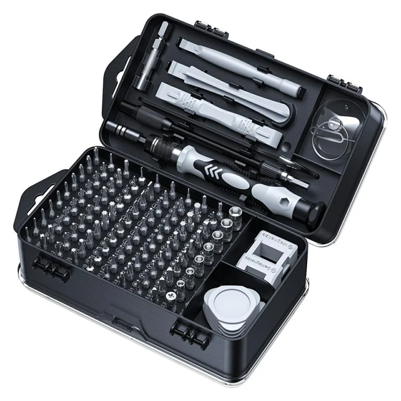 AXTH 116 in 1 Multi-Function Screwdriver Set 115Pcs Precision Repair Tool Kit with Case for Phone Laptop iPad - 1