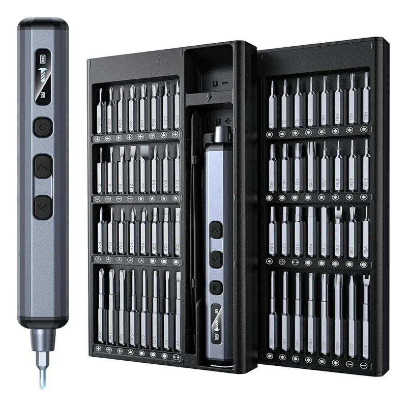 AXTH 76 in 1 Electric Screwdriver Set Multi-Function Tiny Cordless Repair Tool Kit for Electronics Repair - 1