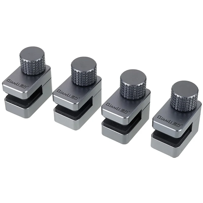 QIANLI iClamp Plus 4Pcs / Set Cell Phone LCD Fix Clamp Alloy Screen Clip Compatible with Mobile Phones Tablets - 1